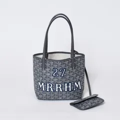 GOYARD ゴヤール Saint Louis Junior サンルイ ジュニア ハンドバッグ PVC 048/180 グレー マーカージュアート 廃盤 美品 中古 4b013542のサムネイル