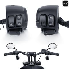 Harley-Davidson ゲージマウント クランプ1.25インチハンドル用 - メルカリ