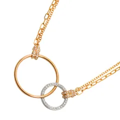 ピアジェ PIAGET ポセション ダイヤ ネックレス 50cm K18 PG WG ピンク ホワイト ゴールド 750 Diamond Necklace 90328912のサムネイル