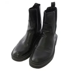 ザラ ZARA トラックソールサイドゴアブーツ 36 黒 ブラック /TK ▲Hのサムネイル