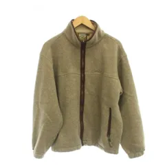 エーグル AIGLE フリースジャケット L 茶 ハイネック 長袖 ジップアップ /JPのサムネイル