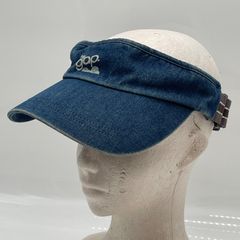 KO4551□GAP デニム サンバイザー フリーサイズ レトロ Y2K