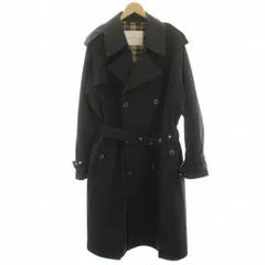 マッキントッシュ MACKINTOSH BLANEFIELD タグ付き トレンチコート スプリングコート ロング 38 黒 ブラック /HNのサムネイル
