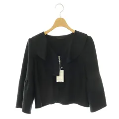 トゥービーシック TO BE CHIC フロントジップフリルボレロ ジャケット ジップアップ ブラック /HK ■OSのサムネイル