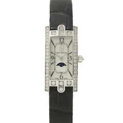 ハリーウィンストン HARRY WINSTON アベニューC ミニ ムーンフェイズ AVCQMP16WW001 ベゼル ダイヤ K18WG クォーツ AvenueC 90334762のサムネイル