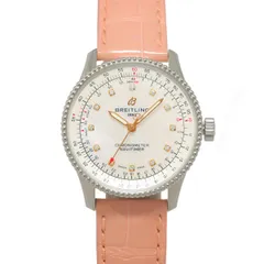 ブライトリング BREITLING ナビタイマー オートマチック 35 A17395 ボーイズ 腕時計 12P ダイヤ 自動巻き Super Ocean 90334950のサムネイル