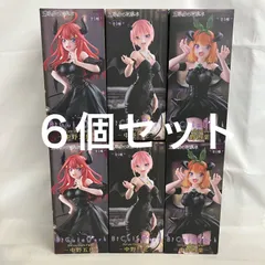 未開封 五等分の花嫁 五月 四葉 一花 BiCute Dark Figure フィギュア 6個セット SF7971 c107のサムネイル