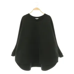 ダブルスタンダードクロージング ダブスタ DOUBLE STANDARD CLOTHING 24SS エアロダンボール ポンチョ フリルスリーブ 1 ブラック /MY ■OSのサムネイル