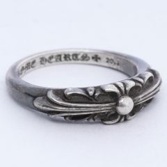 クロムハーツ ベイビークラッシックフローラルクロス リング 17号 18号