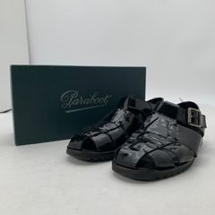 Paraboot グルカサンダル ネイビー シボ革 42 - メルカリ