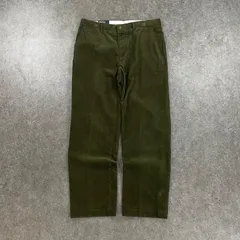 90s 00s POLO by RALPH LAUREN ポロバイラルフローレン コーデュロイパンツ スラックス ストレート カーキ メンズ 32 PP-RL-LW-0303のサムネイル
