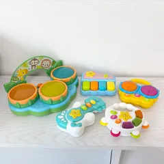 美品✨ ベビー楽器おもちゃ5点セット 動作確認済み 1歳頃おすすめのサムネイル