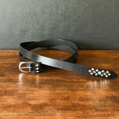 スタッズロングナローベルト ミリタリー18mm - メルカリ