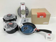 未使用品 BALLARINI バラリーニ Click & Cook クリック & クック ファミリアAセット 2個 フライパン1個セット 取説付きのサムネイル