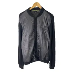 アルマーニエクスチェンジ A/X ARMANI EXCHANGE 切替ニットジャケット ブルゾン ナイロン  L ブラック ■GY06のサムネイル