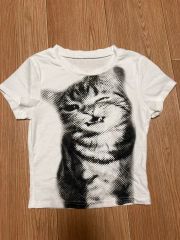 最終お値下げ】Acne Studios キャットプリント Tシャツ sサイズ - メルカリ