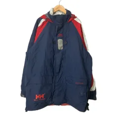 ヘリーハンセン HELLY HANSEN ナイロンジャケット セーリングジャケット ラグラン 上着 XL ネイビーのサムネイル
