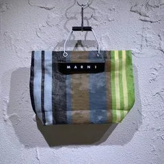 MARNI マーケットトートバッグ ストライプのサムネイル