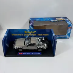 1104◇ミニカー バックトゥザフューチャー  デロリアン 2711 サンスター 1/18スケールのサムネイル