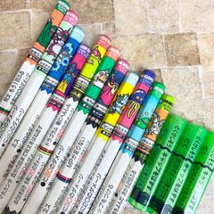 ドラゴンクエスト キングバトルえんぴつ 4本セット キャップ2本付き