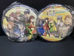 ペルソナ4 the ANIMATION in ナムコ・ナンジャタウン 特大缶バッジ2枚