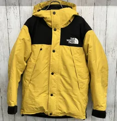 THE NORTH FACE ND91837 マウンテンダウンジャケット ノースフェイス フーデットダウンジャケット イエロー アウトドア GORE-TEX size Sのサムネイル