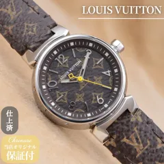 ルイヴィトン タンブールPM モノグラム PVC QA070 LOUIS VUITTON Tambour レディース クォーツ 28mm 2017年 電池交換済 仕上済 【6ヶ月保証】 CH241のサムネイル
