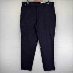 古着 カーハート Carhartt パンツ カーゴ ジッパーフライ ワンポイントロゴ FR ワークパンツ W38 L36  ネイビー系 メンズのサムネイル