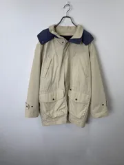 R00593｜McGREGOR｜マックレガー｜マウンテンパーカー｜中綿ジャケット｜フーデッドジャケット｜アイボリー｜M相当｜アウトドア｜アメカジ｜カジュアル｜ストリート｜防寒｜90S｜Y2K｜USA古着｜古着｜ヴィンテージ｜ブランド古着｜今期トレンドのサムネイル