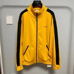 L Celine セリーヌ Study ジャージ ジャケット 黄色のサムネイル
