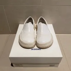 40 JACQUEMUS ジャックムス レ パルモ スリッポン スニーカー 白のサムネイル