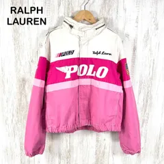 新品未使用 美品 POLO RALPH LAUREN ポロラルフローレン PINK PONY ピンクポニー コットン キャンバス ボンバージャケット ピンクのサムネイル