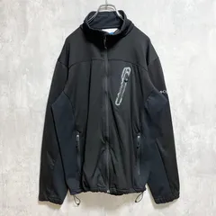 　Columbia　コロンビア　長袖フルジップトラックジャケット　ジャージ　スポーツウェア　黒　ブラック　Lサイズ　古着【値引き交渉OK！】のサムネイル
