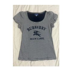 burberry バーバリー 半袖Tシャツ ストライプ グレー ウィッシュコア 