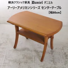 横浜クラシック家具 Daniel ダニエル 樺桜材 アーリーアメリカンシリーズ センターテーブル AX-3411 リビングテーブル サイドテーブル 天板の下には便利な棚板付き 北海道産の高品質な樺桜の無垢材を贅沢に使用 熟練の職人技 466h09のサムネイル