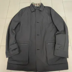 BURBERRY LONDON　 バーバリーロンドン  【サイズ】  L　ミドル丈　コートジャケット　ダークブラウン　3WAY　シェル　ライナー　ベスト　ノバチェック　メンズ　中古　古着のサムネイル