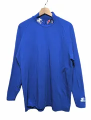 90s USA製 STARTER（スターター）NFL ニューイングランド・ペイトリオッツ モックネック コンプレッションシャツ XXLのサムネイル