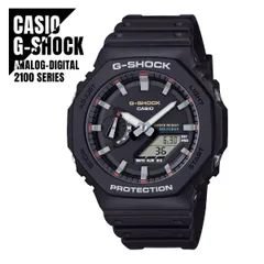 【即納】国内正規品 CASIO カシオ G-SHOCK Gショック Iconic Styles GA-2100RL-1AJF オクタゴン ブラック 初代G-SHOCKカラー メンズ 腕時計のサムネイル