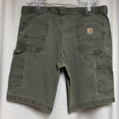 Carhartt ペインターショーツ W44 グリーン 古着 ワーク - メルカリ