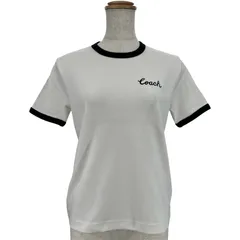 コーチ COACH シグネチャーリンガーTシャツ CS612 ホワイト コットン レディース 半袖Ｔシャツのサムネイル