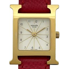 エルメスHERMES HウォッチHH1.201 ロングベルト レディース - メルカリ
