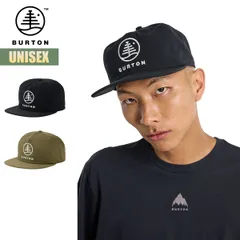 バートン キャップ 26-27 Burton ファミリーツリーハット 27WIN-243111 Family Tree Cap 帽子 ブラック カーキ メンズ レディース ユニセックス 刺繍 ロゴ フラットバイザー スナップバック 2026-2027 正規品のサムネイル