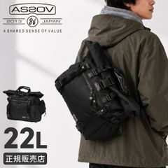 ASSOVメッセンジャーバッグ2WAYトートバッグAS2OV ブラック 黒 - メルカリ
