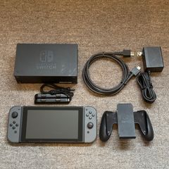Nintendo Switch HAC-001 本体 グレー E74 - メルカリ