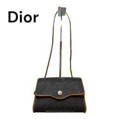 【美品】Christian Dior クリスチャンディオール ハニカム柄 ショルダーバッグ ポシェットのサムネイル