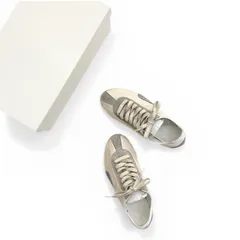 未使用品 2026SS Maison Margiela メゾンマルジェラ SPRONTER LOW TOP スプリンターズロースニーカー クリーム 36 S58WS0269 P7383のサムネイル