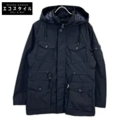 MACKINTOSH PHILOSOPHY　マッキントッシュフィロソフィー　ネイビー ライナー付き ナイロン フーディジャケット　40のサムネイル