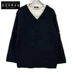 BALENCIAGA　バレンシアガ　678555 T3218 ブラック×ホワイト Tシャツレイヤード ニット　1のサムネイル