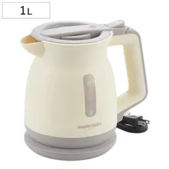 電気ケトル 1L マリ・クレール （ 電気 ケトル 湯沸かし ポット コードレス PSEマーク適合 1リットル 電気ポット 湯沸かし器 電子ケトル オートオフ機能 おしゃれ )のサムネイル