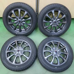 バリ溝！22年！キレイ！9.5分◎スタッドレス 165/65R15 ダンロップ ウインターマックス 03 AIRNOVA SB10 エアノヴァ 15インチ タフト ソリオ ハスラー 等 PCD100/4H◎6070807イスのサムネイル